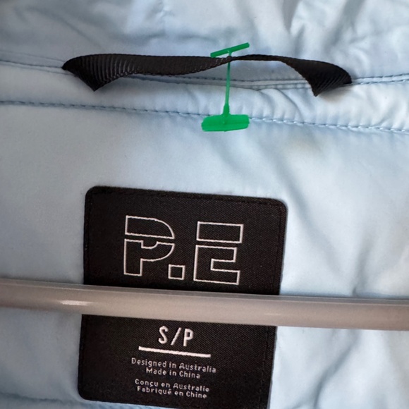 P.E NATION EXPEDITION Cropped Puffer Jacket in summer sky Blue S - Picture 6 of 10